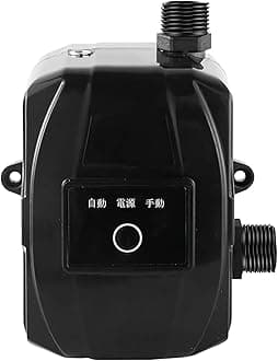 Small Water Pumps Booster Pump,Silent Brushless Water Supply Pump, Silence Automatic Water Pressure Booster Pump, for Sprinklers Garden Showers Hose Kitchen Sink,Black,150W