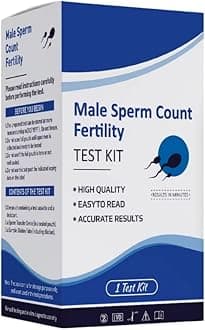 B-Arm Male Fertility Sperm Count Test Kit|At-Home Sperm Test with 99% Accurate & Fast Results in 5 Mins|Check Your Fertility Privately at Home with Our Sperm Testing Kit|Indicates Normal or Low Sperm Count