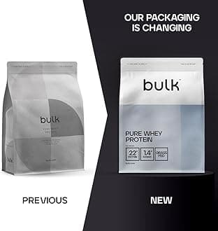 Bulk Pure Whey Protein Powder | Speculoos | 22g Protein and 5g BCAAs per Scoop | Whey Concentrate Shake | Low Sugar | Supports Muscle Growth and Repair | Smooth Mixing | Vegetarian | 2.5kg