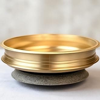 Payasam Uruli, Otturuli, Varpu, Cooking Bronze Urli, Festival, Decorative, Cooking Kerala Style(25 cm)