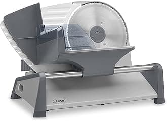 Cuisinart FS-75 Kitchen Pro Food Slicer, Steel, Gray