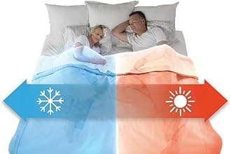 BedJet 3 Dual Zone System Climate Comfort for Beds, Cooling Fan + Heating Air (Dual Zone, 2 BedJet Mini Units + King Size Cloud Sheet)