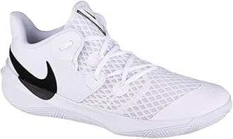 NikeHyperSpeed Court Volleyball Shoes (CI2964-100, White/Black) Size 14