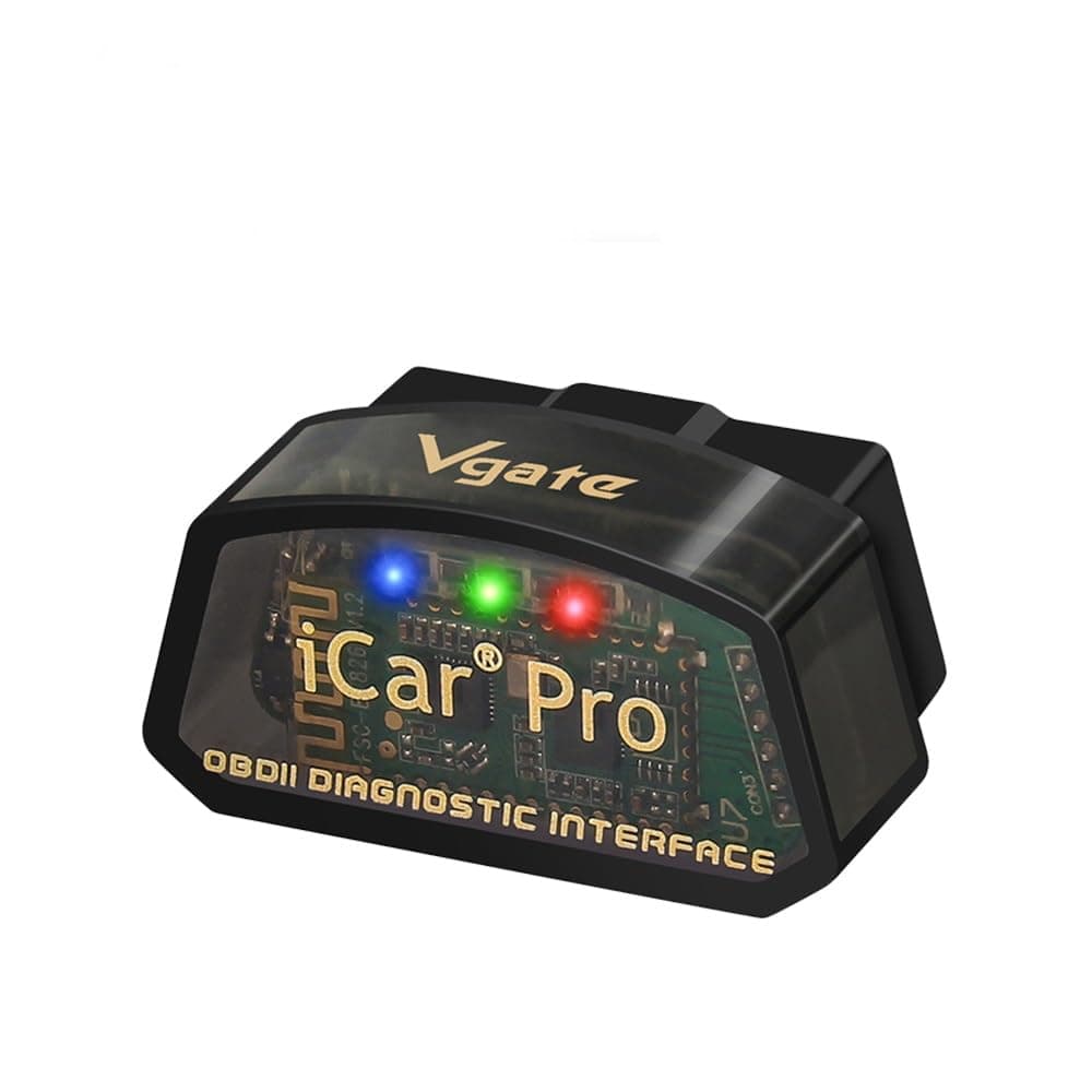 Vgate iCar Pro BLE 4.0 OBD2 Diagnostic Tool Fault Code Reader OBDII Compatible Car Adapter Check Engine Light for iOS, Android and Windows
