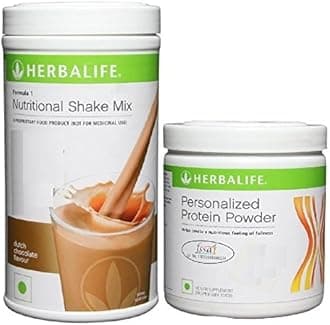 Herbalife Formula 1 Chocolate Shake 3 Protein Powder (500 g) and Protein Powder - 200g