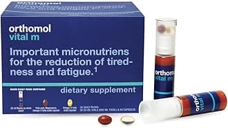 Vital M – Daily Multivitamin for Men, Vitamins A, B, C, D3, E, K, Zinc, Iodine & Omega-3, Supports Energy, Vitality, Immune Health & Metabolism, 30-Day Supply, Liquid+ Capsules Supplement