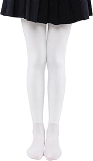 EVERSWE Girls' Winter Fleece Lined Tights, Girls' Thick Microfiber Tights