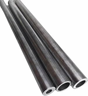 OD 13/14/15mm, Length 25cm/50cm 20# Carbon Steel Precision Seamless Tube - Hollow Round Steel Pipe(OD13xID7mmx50cm)