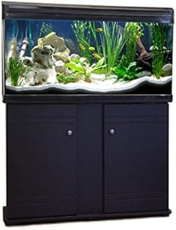Aquarium Fish Tank & Cabinet (100cm / 150L, Black)