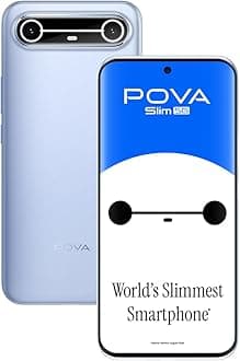 Pova Slim 5G (Sky Blue, 8GB+128GB)