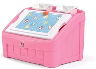 Step2 2-in-1 Toy Box and Art Lid, Pink