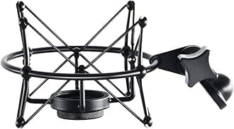 TLM 103 Shock Mount - Microphone Mount Compatible for Neumann TLM 103 M147 Condenser Mic by SUUNTOKS,Black