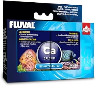 FluvalCalcium Test Kit for Aquarium Water, Freshwater & Saltwater Fish Tank Test