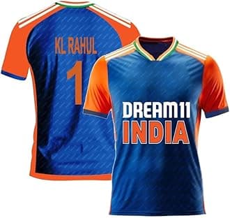 Ind Cricket Team T20 Jersey 2024 Dhoni_Virat,Rohit,Hardik,Rishabh,Rahul,Surya,Gill (Boys,Men,Kids)