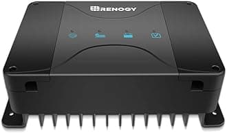 Renogy12V 30A DC-DC On-board Battery Charger with MPPT for Gel, AGM, and Lithium Batteries Using Multi-Stage Charging, in RVs, Cars, Boats, Yachts, Recommended to Match with 40A ANL Fuse