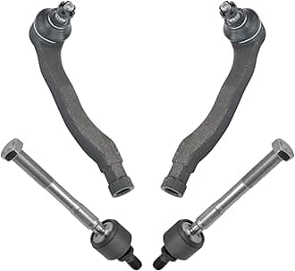 TRQFront Tie Rod Set Compatible with 1990-1993 Acura Integra