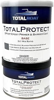 TotalBoatTotalProtect Epoxy Barrier Coat System Quart Grey