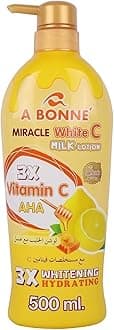 A Bonné Miracle White C Vitamin C and Honey Formula Milk Lotion 500ml