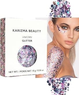 Unicorn Chunky Glitter for Face Body Hair Nails