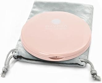 Magnifying Compact Mirror for Purses, 1x/10x Magnification – Double Sided Tra...