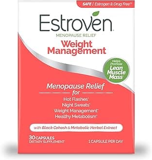 Menopause Relief Weight Management 60 & 30 Count Clinically Proven Manage Weight Hot Flashes Night Sweats