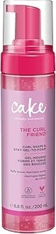 Cake Beauty Gel-to-Foam Styler, The Curl Friend – Volumizing & High Hold Gel ...