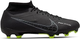 NIKE DJ5625-001 Zoom Mercurial Superfly 9 Academy FG/MG Sneaker Male Black/DK Smoke Grey-Summit White-Volt UK 5.5