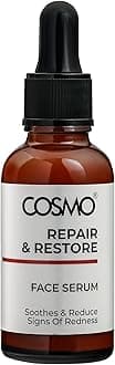 Cosmo Advanced Skin Care Repair & Restore Face Serum 30ml, Barrier Support, Repairing Uneven Texture, Soothes & Reduce Signs of Redness, Lightweight & Non Greasy, All Skin Types, Use Day & Night