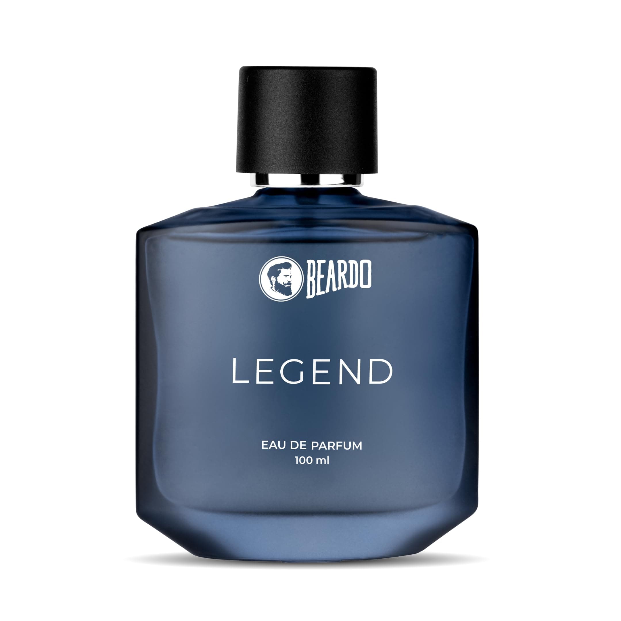 Beardo LEGEND Perfume For Men 100ml, Eau De Parfum, Intense Fresh Musky Woody, Strong Long Lasting Liquid Perfume | Valentines day gift for husband | Gift for boyfriend | Gift for Men