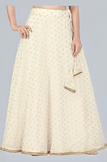 Women's Polyester Maxi Skirt