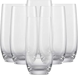 Schott Zwiesel Tritan Crystal Glass Banquet Barware Collection Long Drink/Iced Beverage Cocktail Glass, 18.2-Ounce, Set of 6
