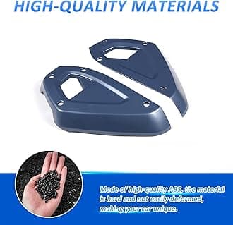 Car Central Control Both Sides Decorative Strips Sticker for Land Rover Defender 2020-2025 90 110 130 Interior Accessories (Blue)