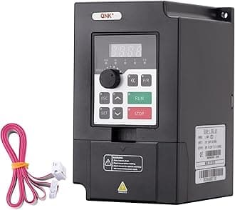 1.5KW 2HP AC 220V 7A VFD Converter Single to 3 Phase Inverter Variable Frequency Drive CNC Spindle Motor Speed Controller