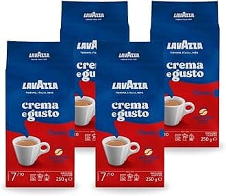 Lavazza Crema E Gusto Coffee 250 g (Pack of 4)