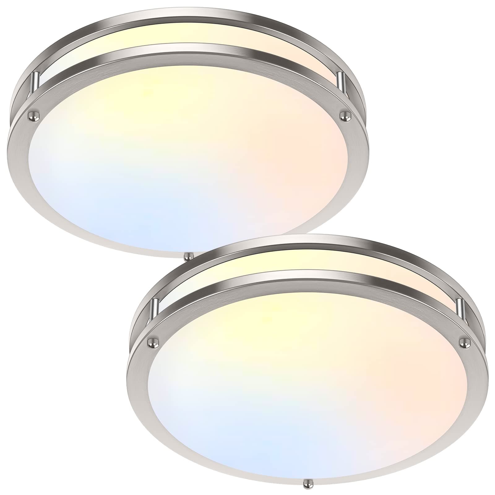 13inch 36W LED Ceiling Lights Brushed Nickle