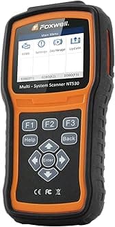 FOXWELL NT530 for BMW - All Systems, All Maintenance Service - Bidirectional Diagnostic Scan Tool OBD2 Scanner Automotive Code Reader ABS Bleed SRS Airbag SAS TPMS TPS EPB Oil Reset CKP