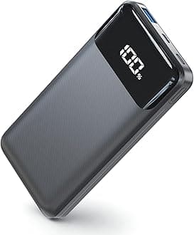 【PD20W Fast Charging・Thin Model】Mobile Battery Ultra-lightweight, Compact 20000mAh Large Capacity PD20W/18W Compatible/QC3.0 Compatible Fast Charging 3 Devices Simultaneously PSE Technical Standards