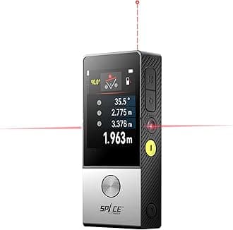 MiLESEEY D9 Pro Laser Distance Meter with Visual Aligning Indicator, 100m Laser Measure Device With IPS Touchscreen Interface, P2P, Live Angle Display, APP Sync, 14 Measuring Modes