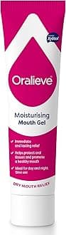 Oralieve Moisturising Dry Mouth Relief Gel (1 x 50ml), Hydrating Gel for Sore, Dry, Sensitive Mouths with Xylitol to Protect Teeth – Genuine Oralieve Solution