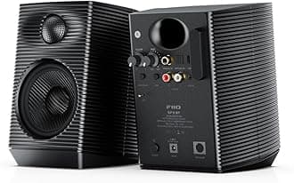 FiiO SP3 BT High Fidelity Active Desktop Speakers with Bluetooth (White)