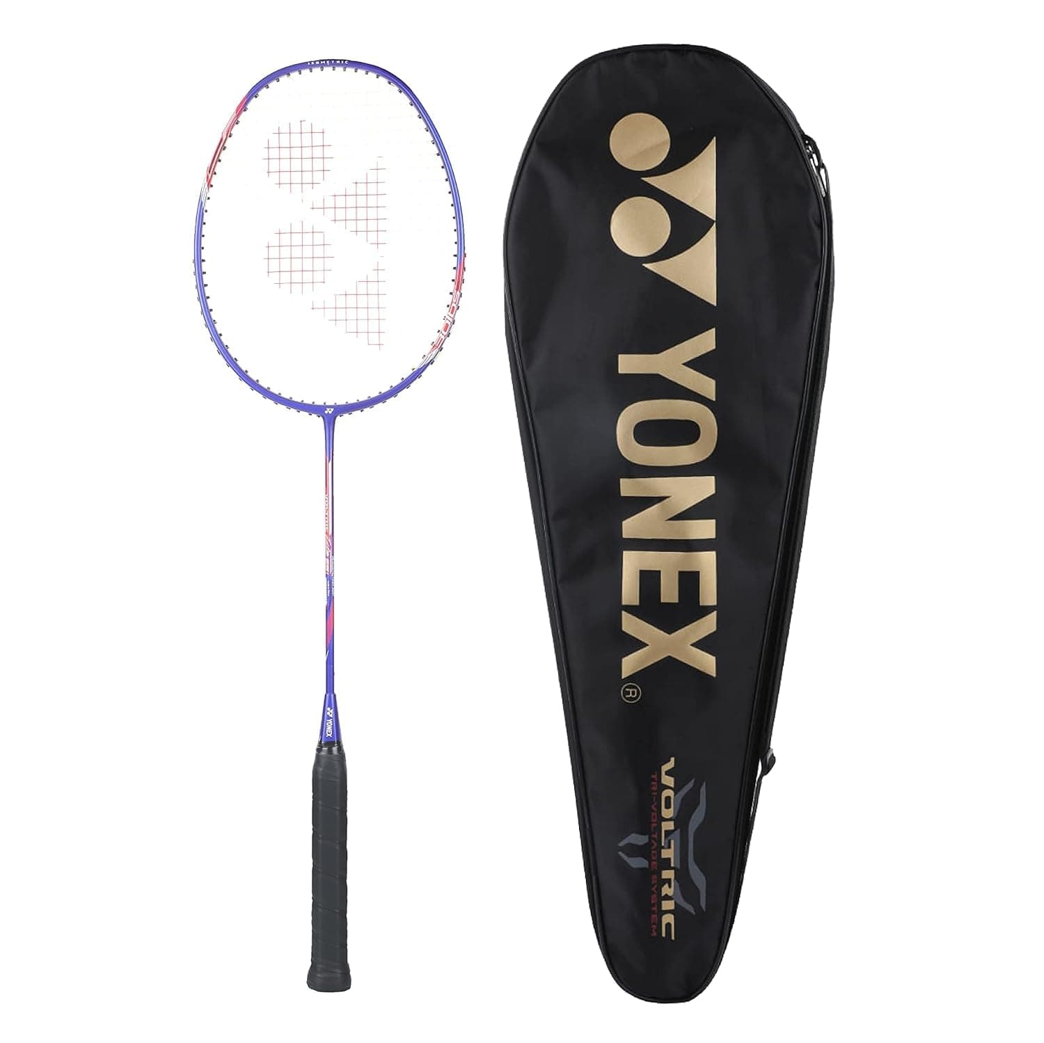 Badminton Set Including 4 Rackets, Posts, and Net