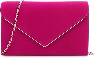 Clutch Purse for Women Evening Bags Handbags for Wedding Party Cocktail Prom Faux Suede Crossbody Shoulder Bag