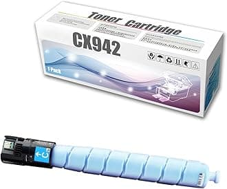 Compatible Toner Cartridge Replacement for Lexmark CX942 83DOHK0 83DOHC0 83DOHY0 83DOHM0 Toner Cartridge for CX942 CX943 CX944 Printer Cyan Toner