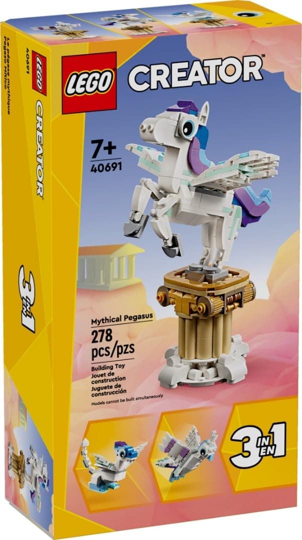 LEGO Creator 3 in 1 Mythical Pegasus - 40691