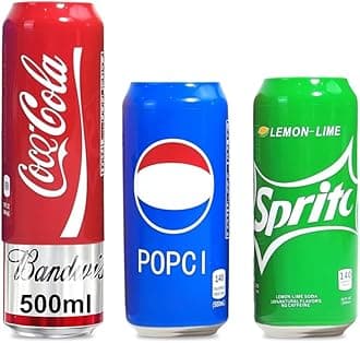 HASTHIP® 3Pcs Beverage Can Sleeves Anti-Slip Zip-top Can Wraps Creative Beer Can Cover Elastic Silicone Sleeves Fit for 500ml