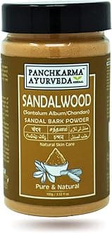 Herbal & Natural Sandalwood Powder (Santalum Album/chandan) 100g For Fairness Sun-Tan Acne-Spot Treatment Face Pack