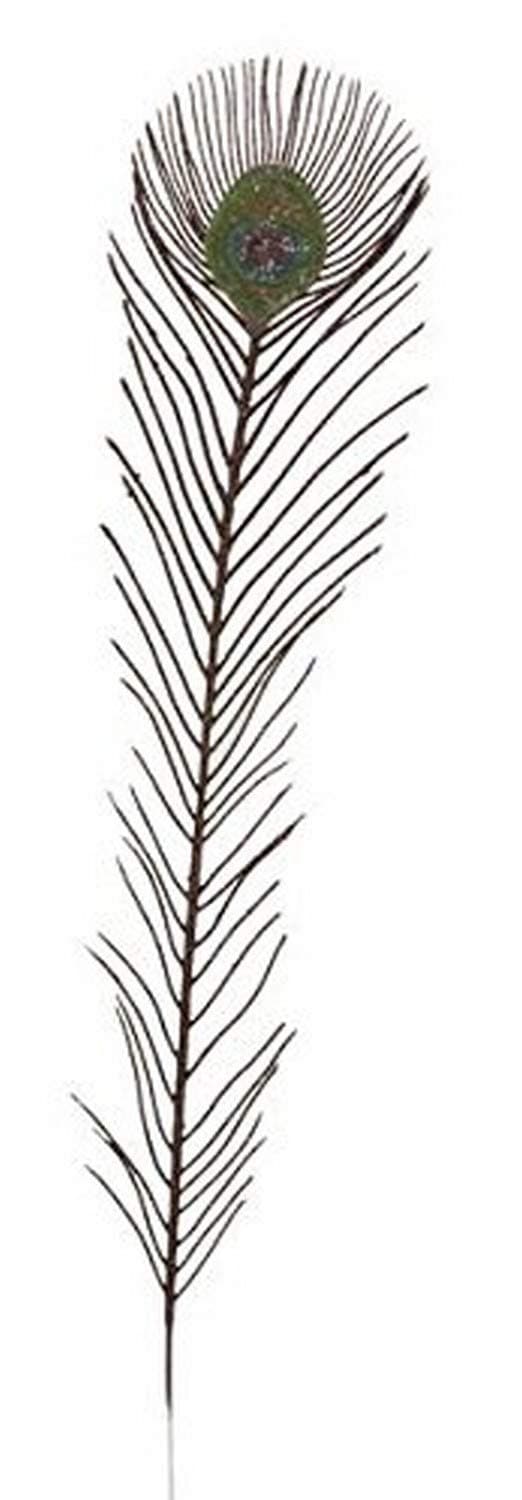 Peacock Feather Stem, Copper