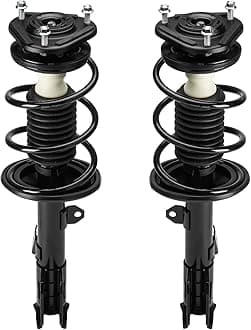 Front Strut Shock Assembly w/Coil Spring Compatible with 2009-2013 Toyota Corolla, 2011-2013 Matrix, 1.8L L4, Replace 472597 472598, Left & Right, 2PCS
