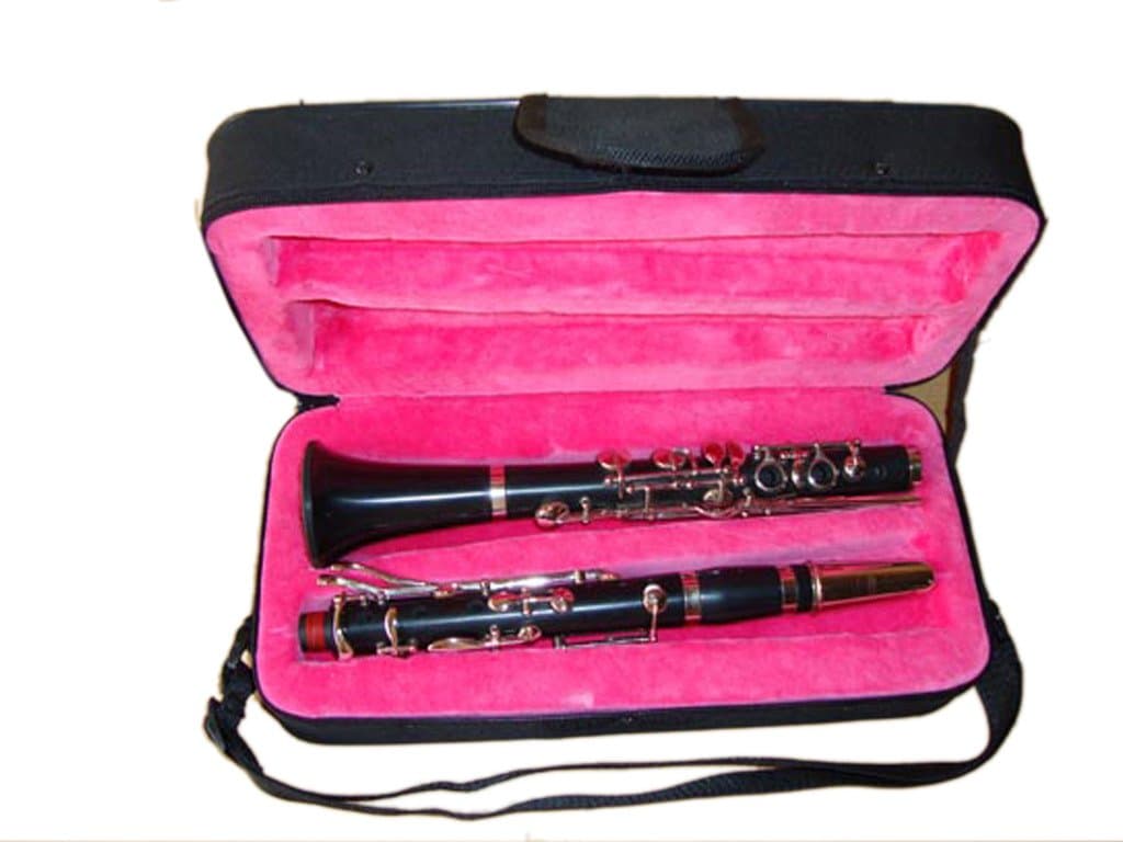 OSWAL Albert System Bb Flat Silver Clarinet 14 Keys+W/Free Hard Case+M/P