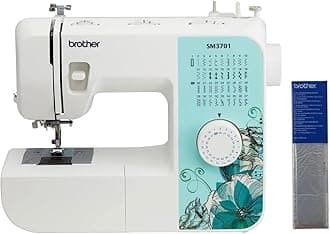 SM3701 37-Stitch Free Arm Sewing Machine and SA520 Water Soluble Stabilizer